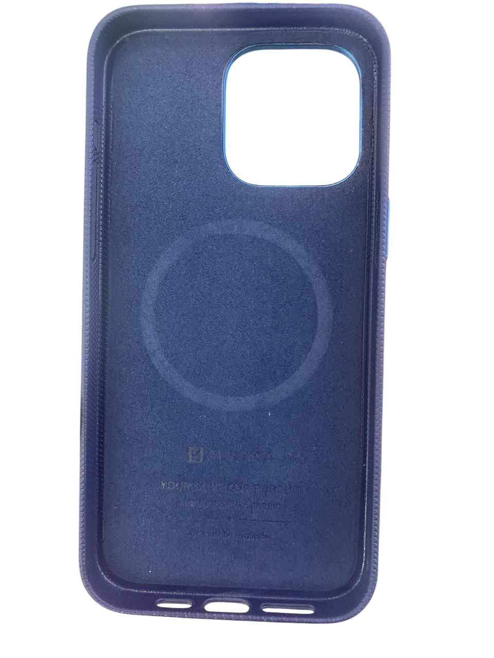 Чехол PULOKA Cover Classic 303 Mag Safe для iPhone 15 Pro Max, Синий