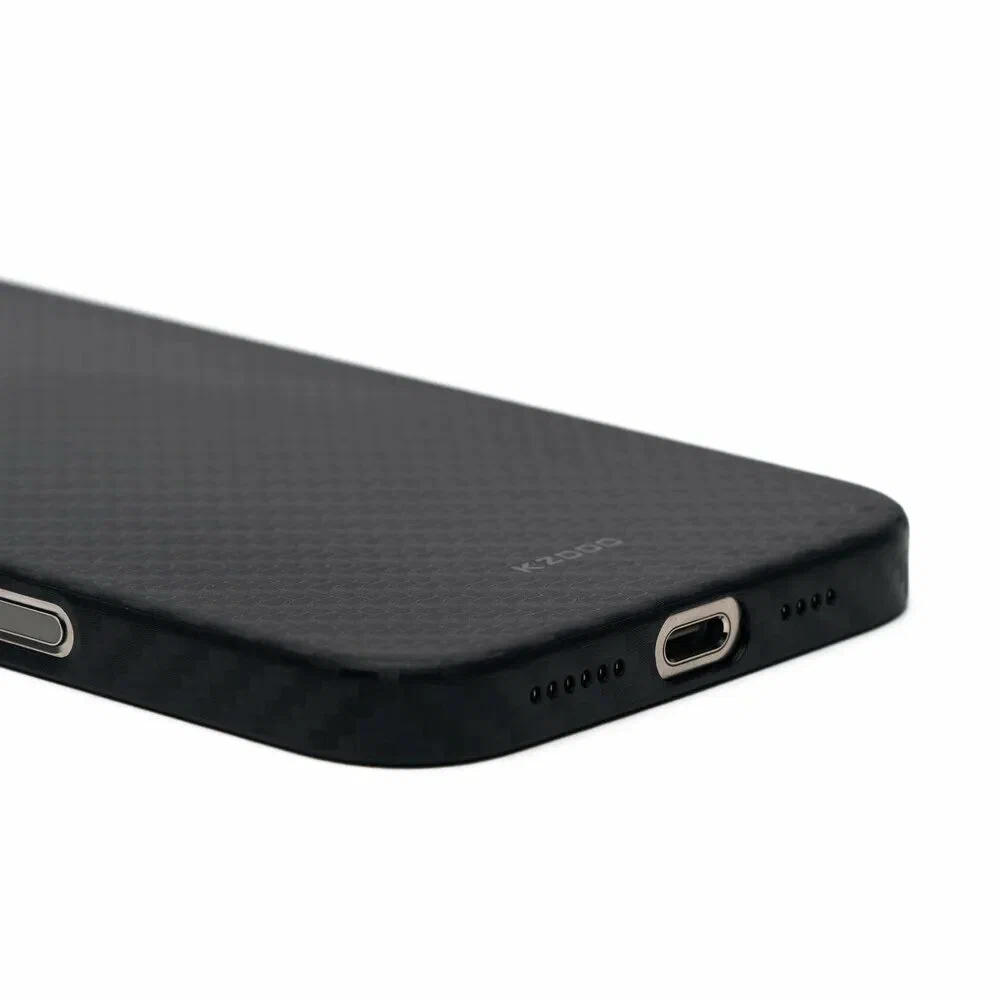 Чехол K-DOO Air Carbon для iPhone 16 Pro Max, Черный
