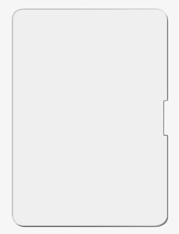 Защитное стекло Uniq OPTIX CLEAR для IPAD AIR 11" (2024), Прозрачное без рамки