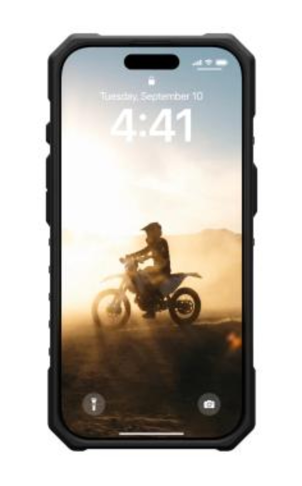 Чехол с поддержкой MAGSAFE Uag Pathfinder Clear для iPhone 16 Pro, Прозрачный