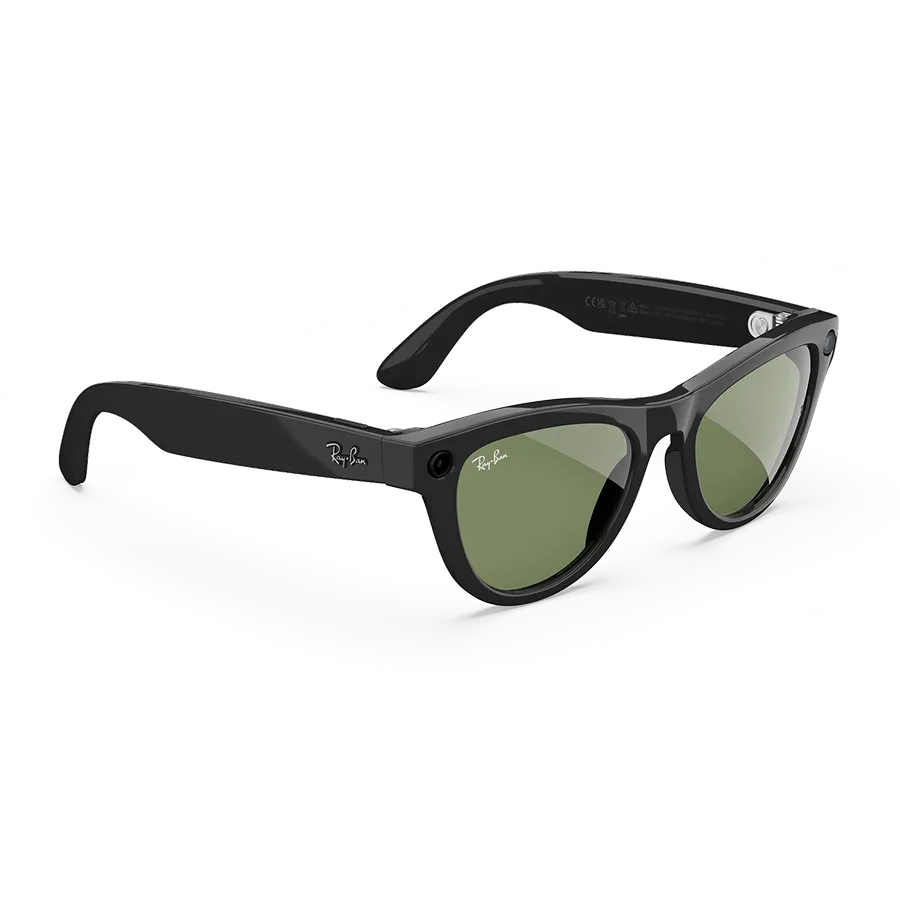 Умные очки RayBan Skyler RW4010 Shiny Black/Green (150 - 52 Size) в Краснодаре