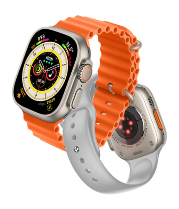 WiWU Smart Watch Ultra Mini, Золотые, SW01