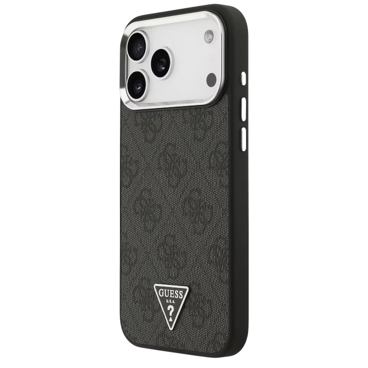 Чехол Guess iPhone 17 Pro Max, MagSafe, Черный