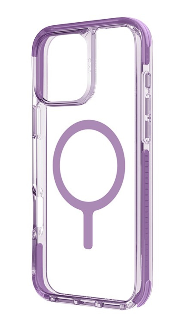 Чехол Uniq для iPhone 16, Combat Grape MagSafe, Розовый