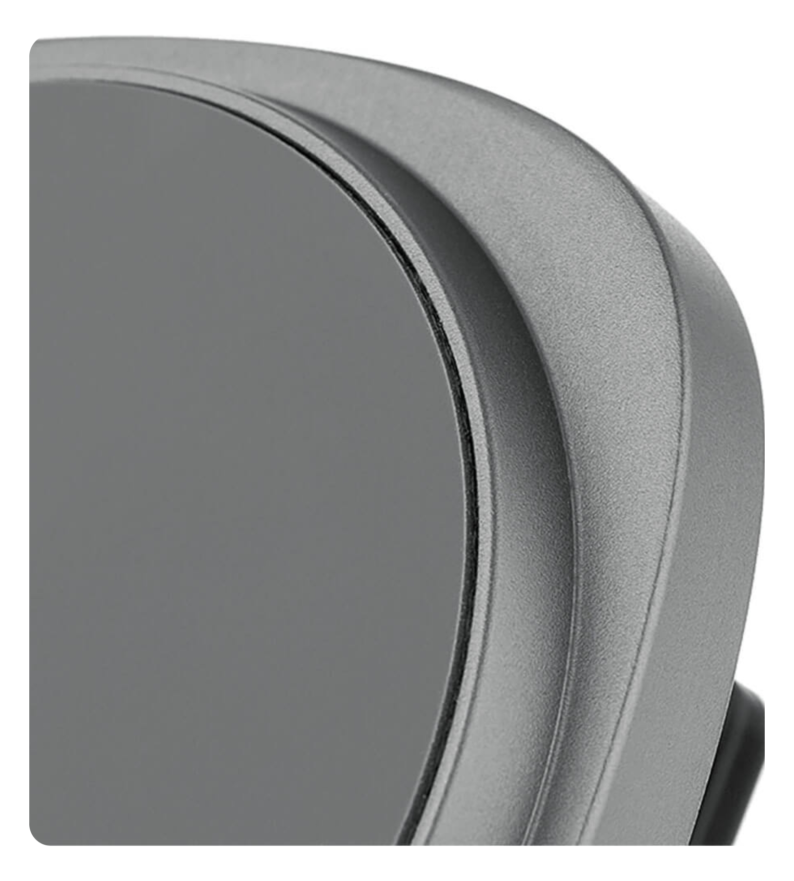 Автомобильный держатель uBear Way Magnetic Car mount with Wireless Charging Kevlar, чёрный