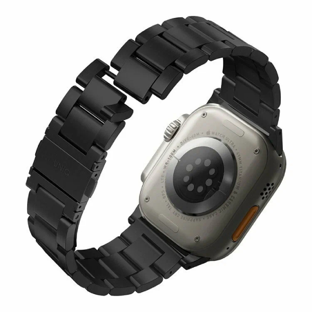 Стальной ремень Uniq OSTA для Apple Watch 42/44/4549, Черный