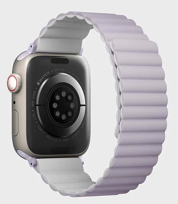 Ремешок Uniq Revix reversible Magnetic Сирень/Белый для Apple Watch 38/40/41мм