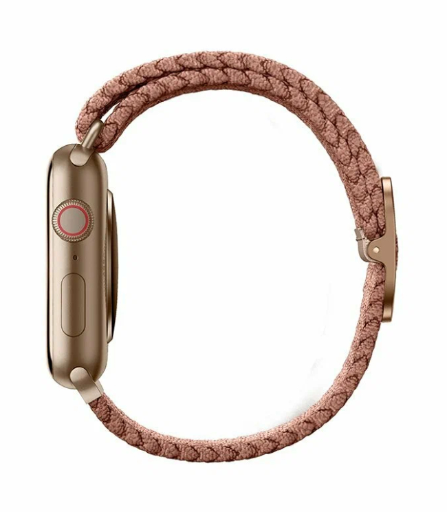 Ремешок Uniq для Apple Watch 42/40/41мм ASPEN Плетеный ремешок, Розовый