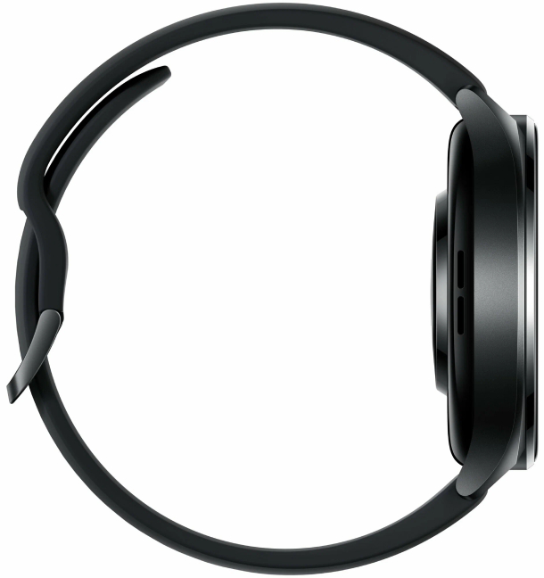 Xiaomi Watch 2, Черный корпус с черным ремешком из TPU