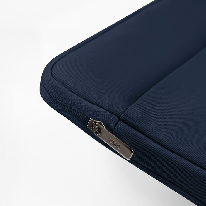 Сумка Uniq для MacBook 14" Bergen Nylon Laptop sleeve Abyss, Синяя