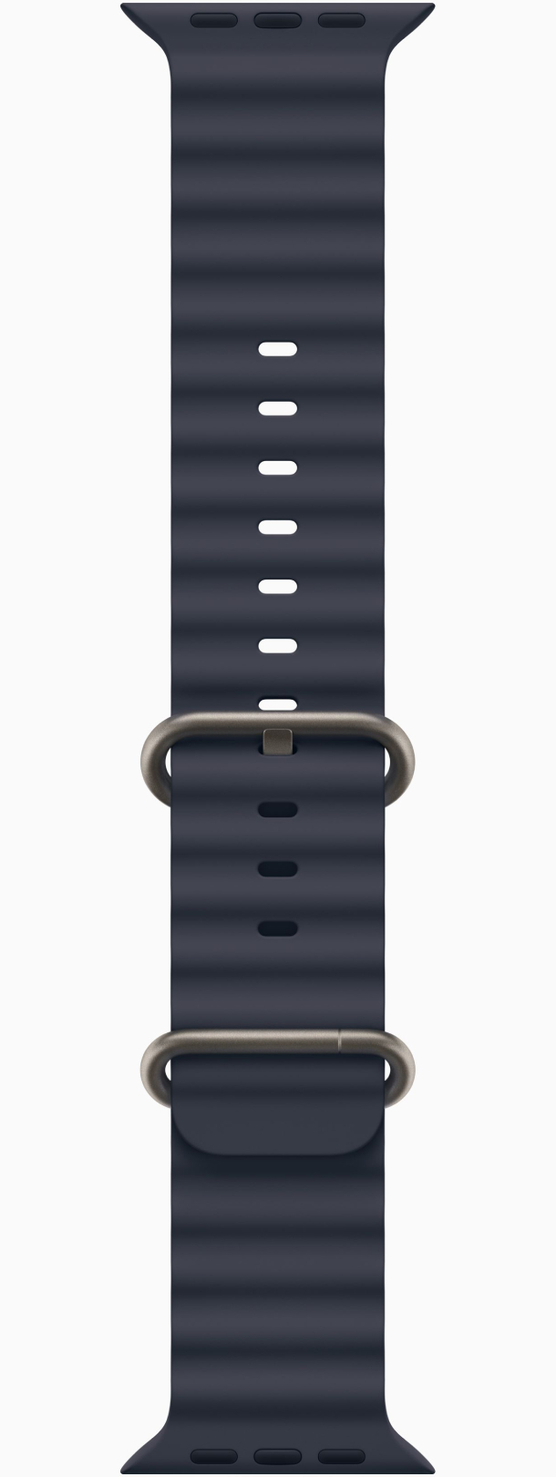 Apple Watch Ultra 2, 2024, GPS, 49 мм, корпус из бежевого титана, ремешок Ocean темно-синего цвета, MX4D3