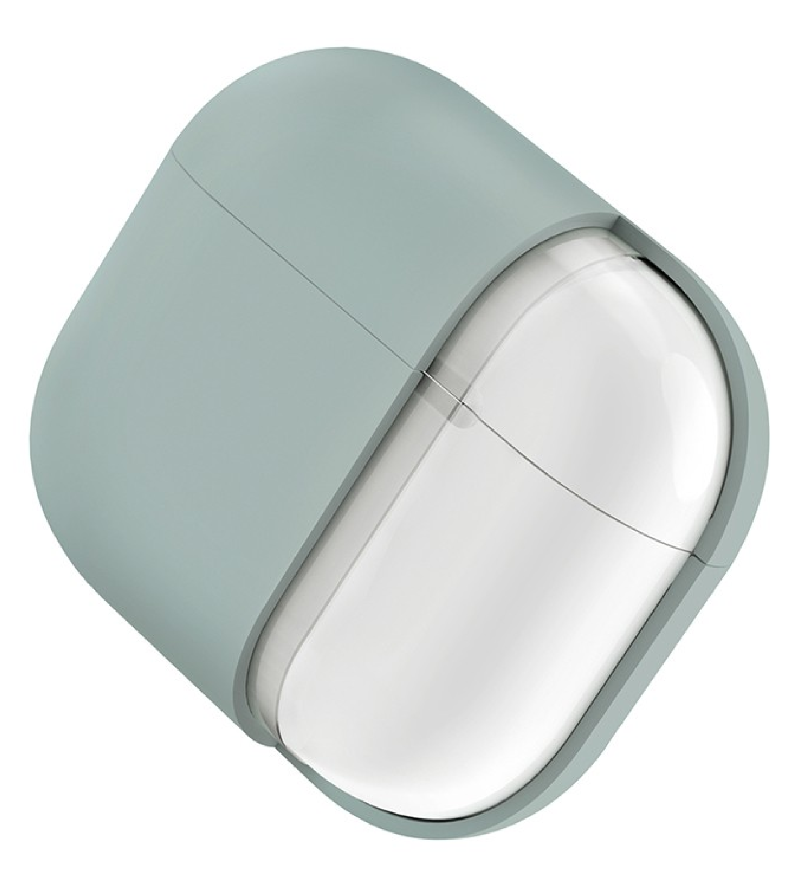 Чехол Uniq LINO Liquid silicone для Airpods 4, Зеленый