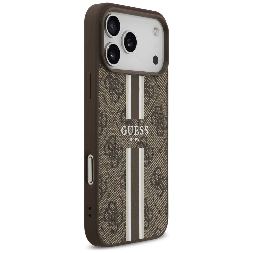 Чехол Guess iPhone 17 Pro Max, MagSafe, Коричневый