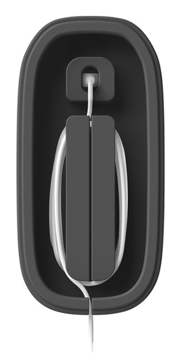 стенд для Apple Magic Mouse Uniq NOVA, Силикон charging dock, Темно-серый