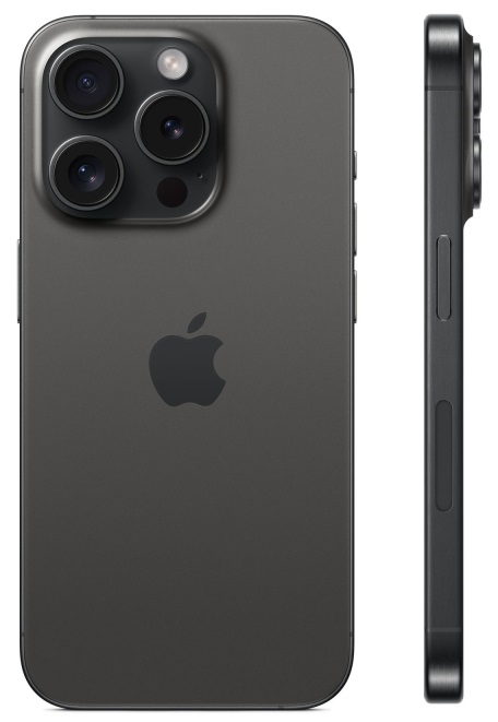 iPhone 15 Pro Max 256Гб (1 Sim + eSIM / 89%) Черный титан - Б/У ★★★☆☆