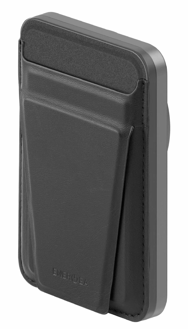 Power Bank EnergEA MagWallet Card 5K, 5000 мА·ч magsafe, Черный