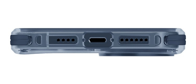 Чехол Uniq Combat AF MagSafe для iPhone 15 Pro Max, Дымчато-голубой