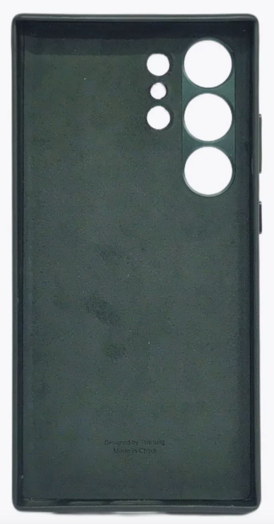 Чехол Кожа для Samsung Galaxy S24 Ultra, Темно-зеленый