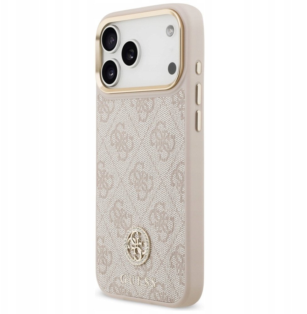 Чехол Guess iPhone 17 Pro Max, MagSafe, Розовый