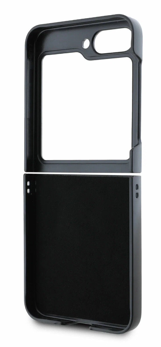 Чехол Lagerfeld для Galaxy Z Flip6, PU Monogram Hard, Бежевый