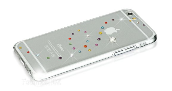 Чехол Bling My Thing Papillon для iPhone 6, с крист Swarovski, Прозрачный