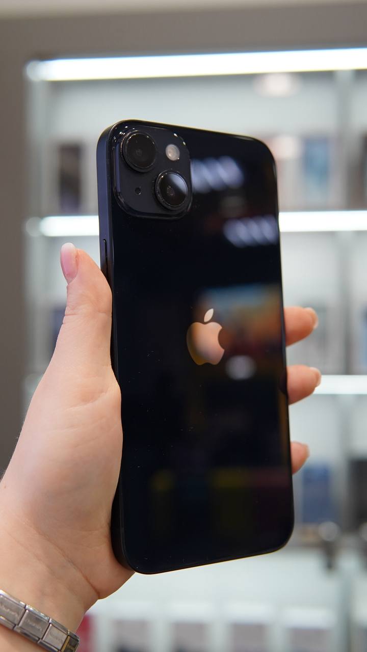 iPhone 14 Plus 128Гб, (1 sim + eSIM / 87% / Без коробки), Черный - Б/У . . + +