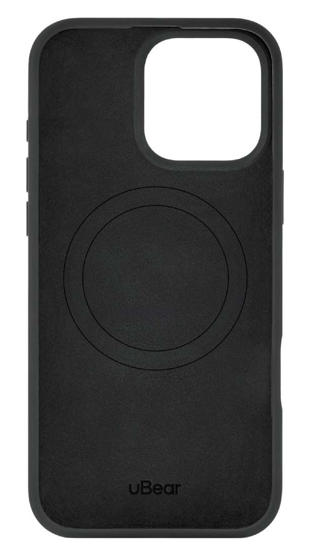 Чехол Ubear Touch Mag для iPhone 16 Pro Max, Силикон, софт-тач, Черный