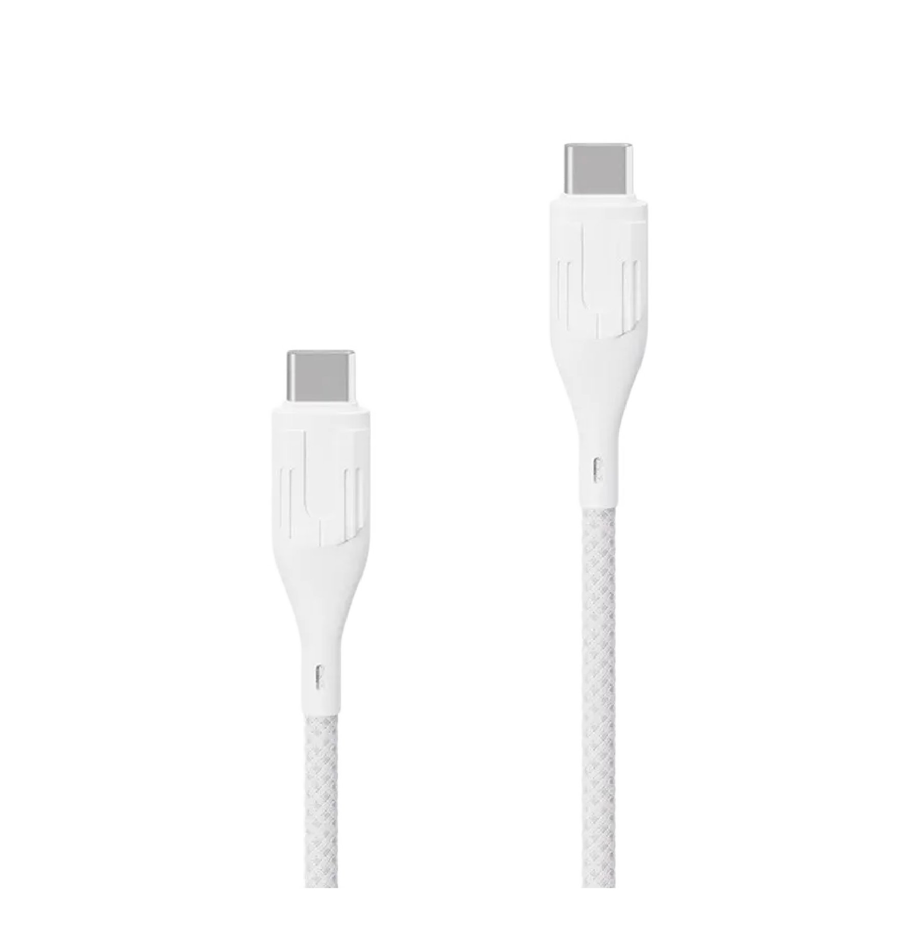 Uzay Basic Cable USB-C - USB-C, 60W, 1.2м, белый