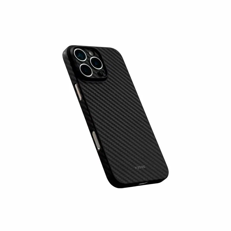 Чехол K-DOO Air Carbon для iPhone 16 Pro Max, Черный