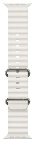 Apple Watch Ultra, 49 мм, корпус из титана, ремешок Ocean белого цвета, FNH83 - CPO