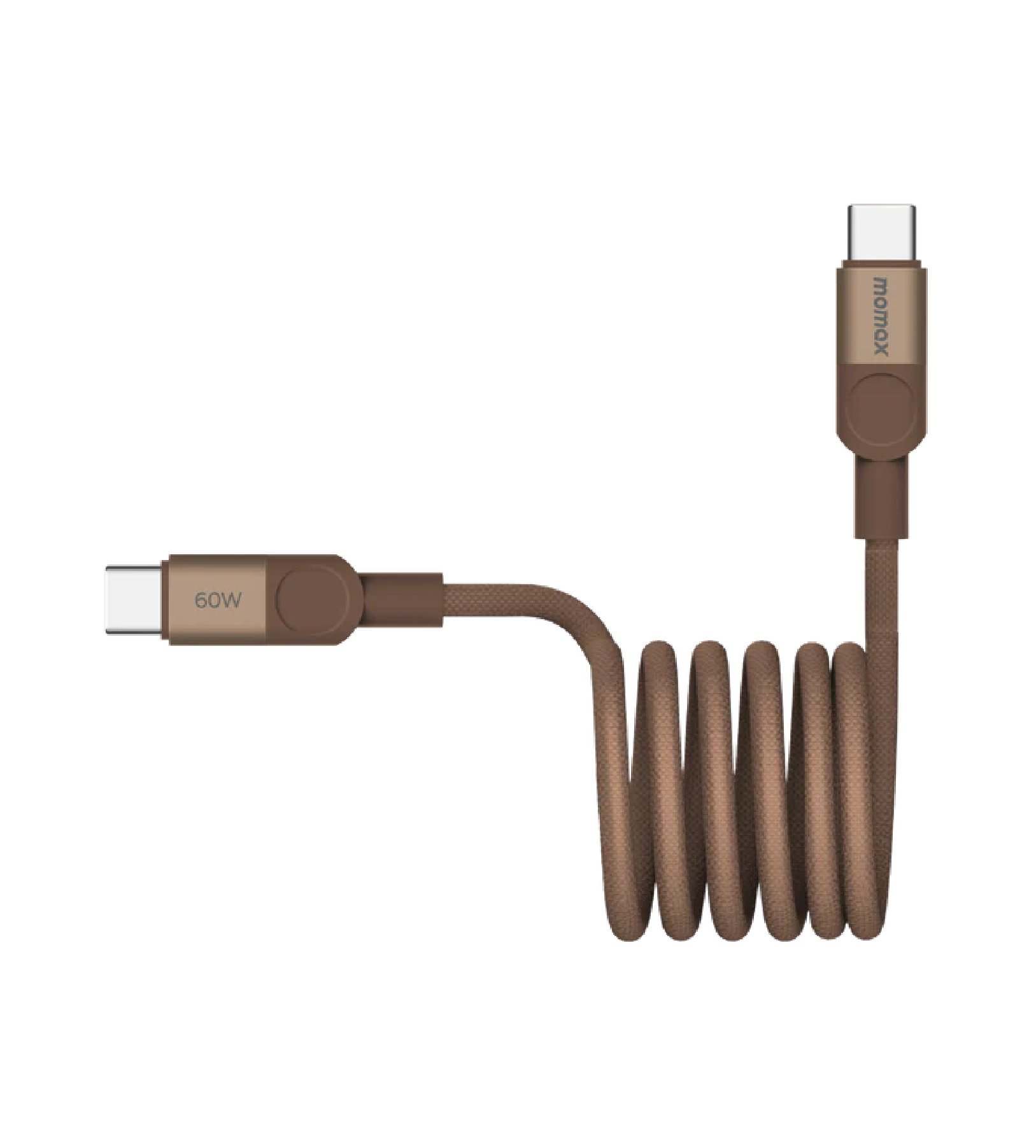 Momax DC61L2 Mag. Link 60W USB-C – USB- C, L-2m, Магнитный кабель, Золотистый