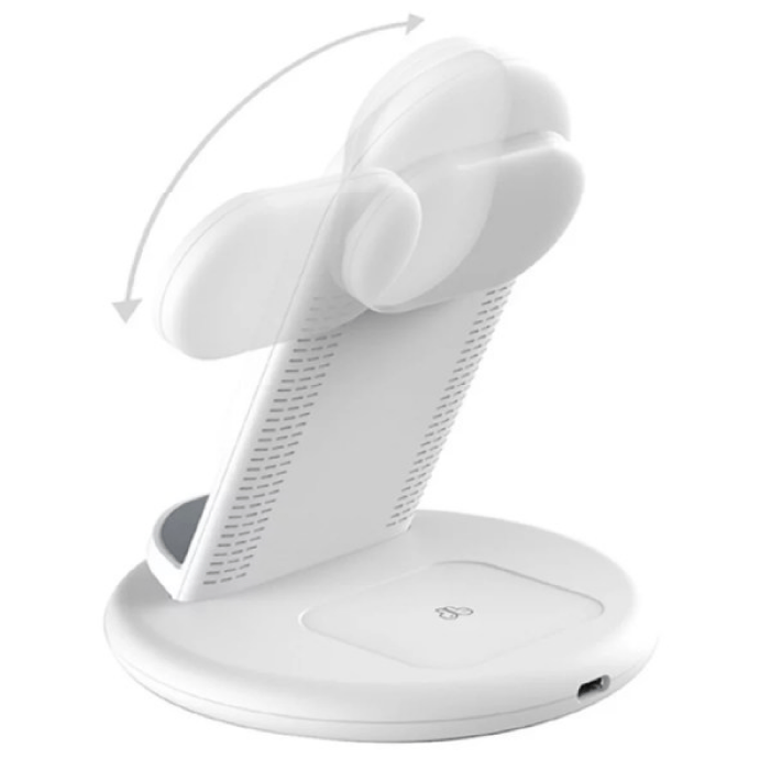 WiWU Air 3 в 1 Charging Stand: iPhone, Apple Watch, Airpods 15W