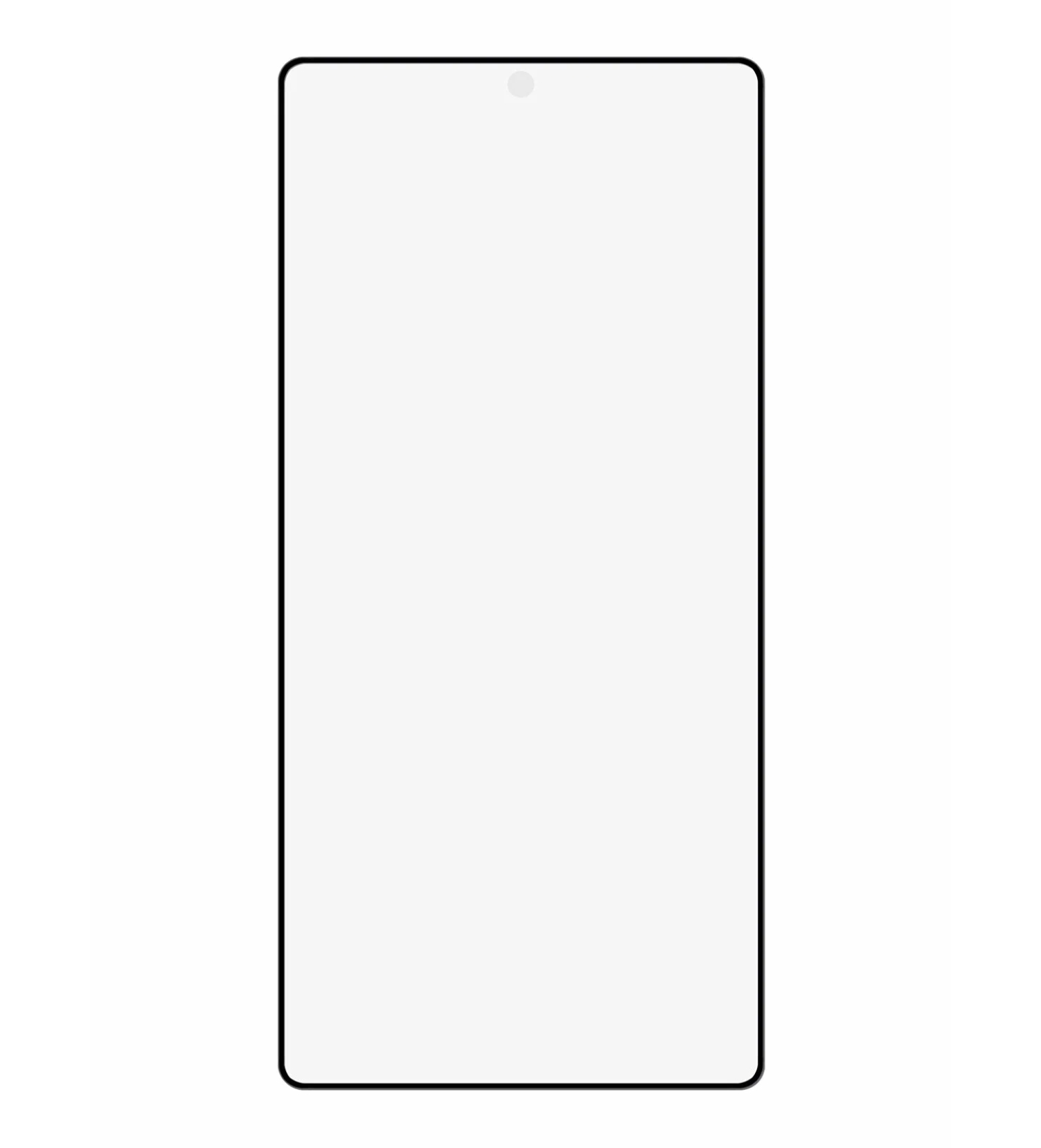 Защитное стекло Uniq OPTIX Vivid (true colors) +installer для Galaxy S25 Ultra, Прозрачное с черными рамками