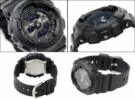 CASIO Baby-G BA-110-1A Black, Черные