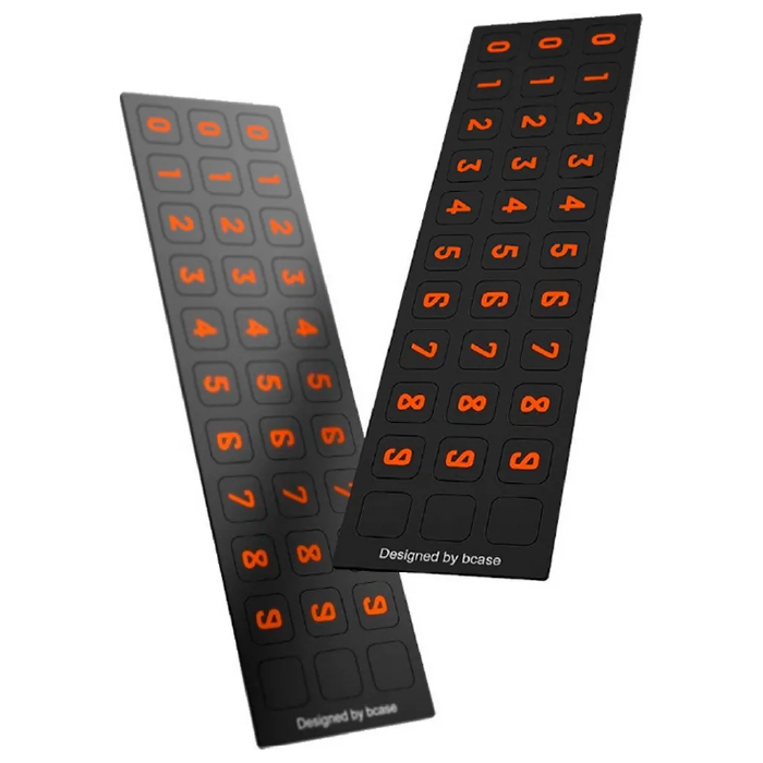 Автомобильная табличка для номера телефона Xiaomi BCASE TITA Temporary Parking Card, Черный