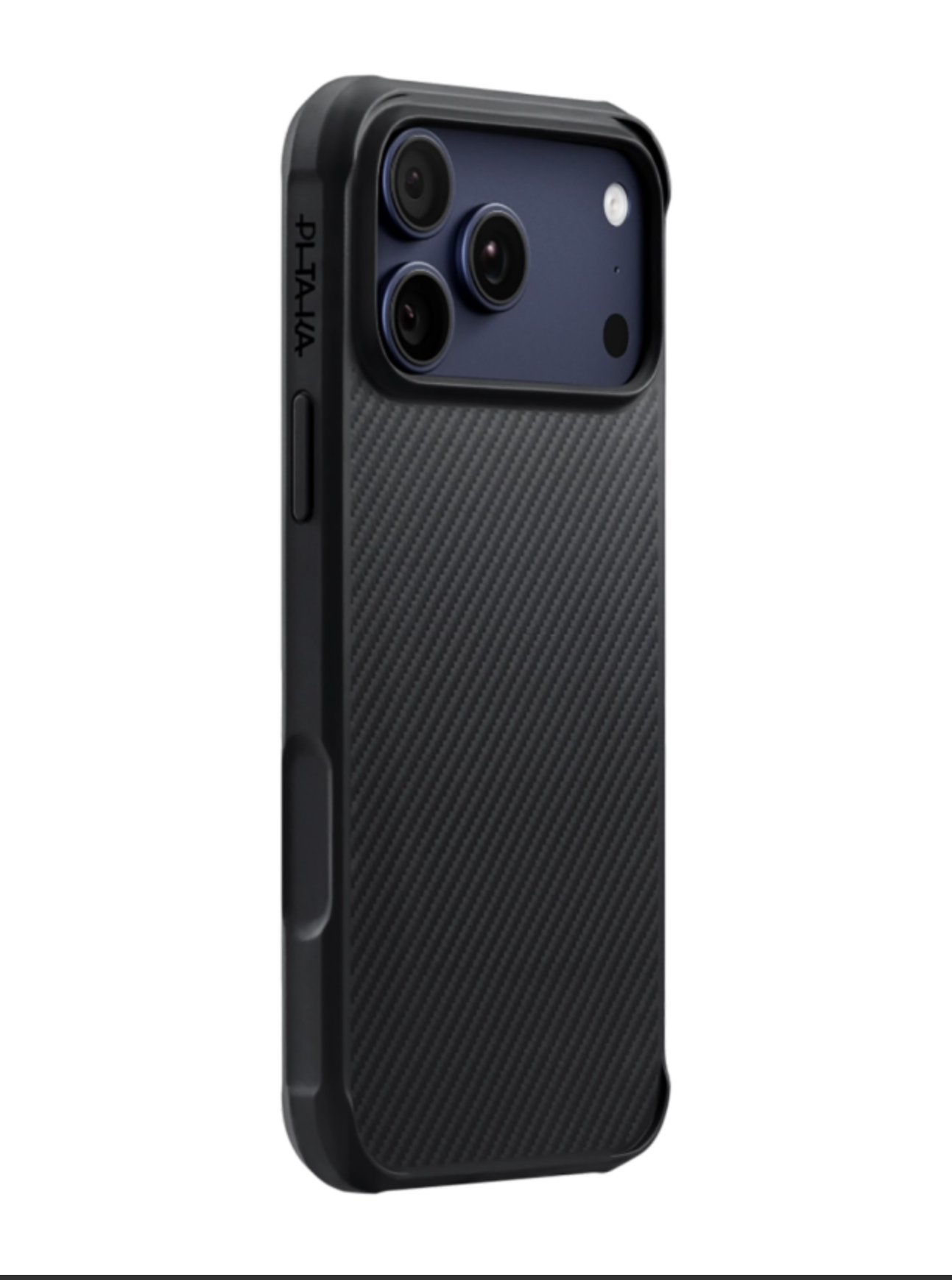 Противоударный чехол Pitaka Aramid ProGuard Case для iPhone 17 Pro Max, Черный