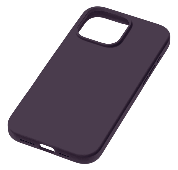 Чехол Ubear Touch Mag для iPhone 16 Pro Max, Силикон, софт-тач, Темно-фиолетовый