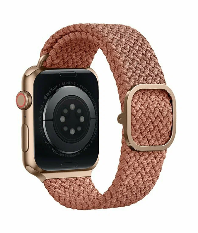 Ремешок Uniq для Apple Watch 42/40/41мм ASPEN Плетеный ремешок, Розовый