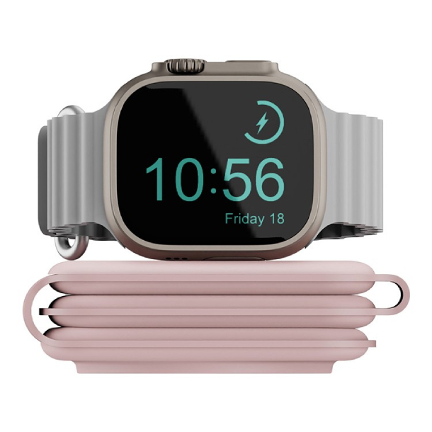 Bazic GoMag Trio PLUS magnetic wireless foldable 15W, Розовый