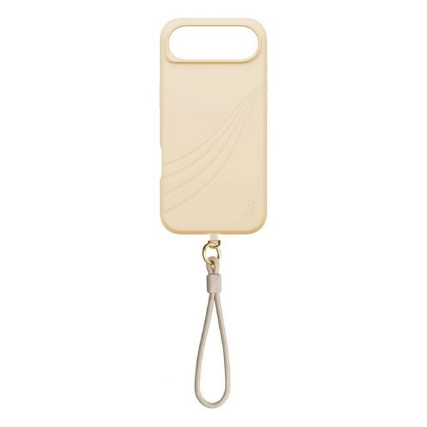 Чехол Uniq COEHL IML Strap series Serina iPhone Air, Magsafe, Молочный