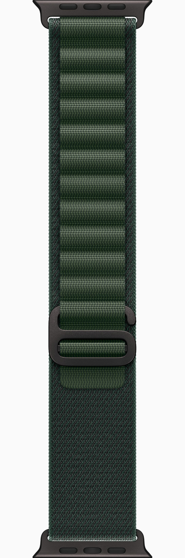 Apple Watch Ultra 2, 2024, GPS, 49 мм, корпус из черного титана, ремешок Alpine зеленого цвета, размер M, MX4R3