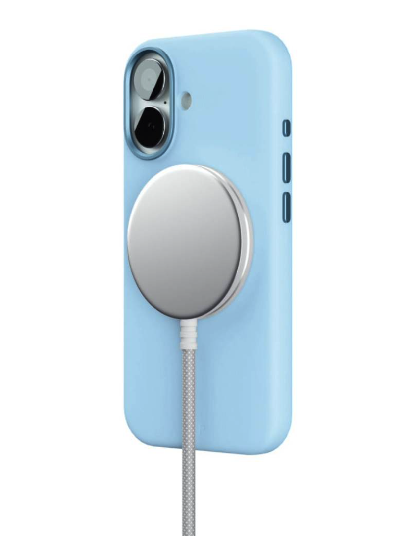 Чехол VLP Aster Pro Case iPhone 17, MagSafe, Голубой