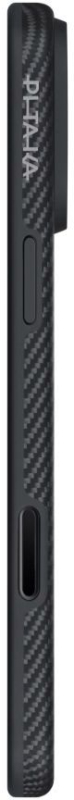 Противоударный чехол Pitaka Aramid UltraGuard Case для iPhone 17 Pro, Черный