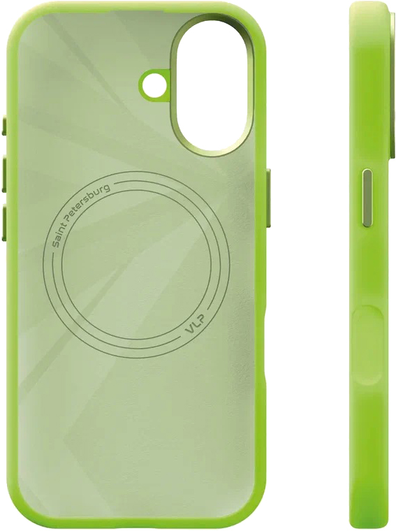 Чехол VLP Aster Pro Case iPhone 17, MagSafe, Лайм