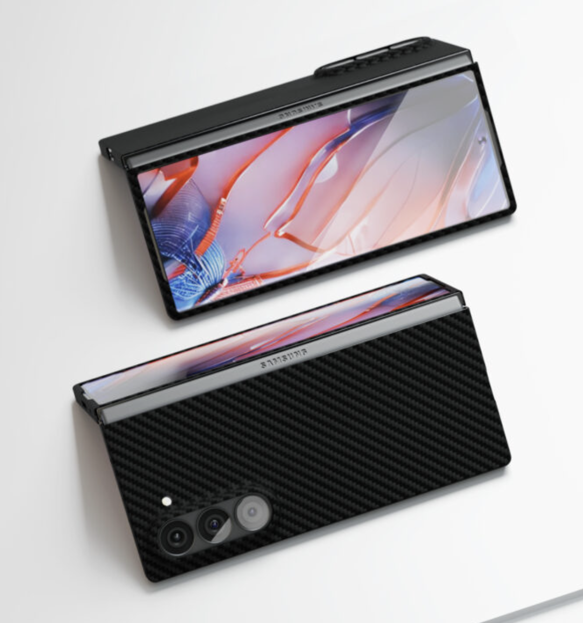 Чехол «vlp» Кевлар с MagSafe для Samsung Z Fold 6, Черный