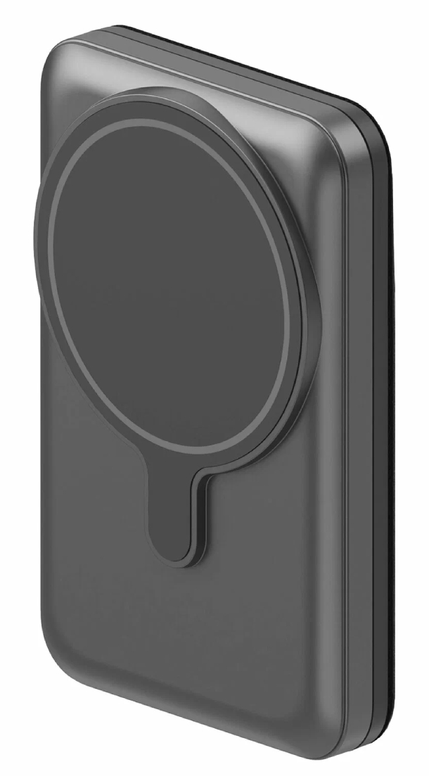 Power Bank EnergEA MagWallet Card 5K, 5000 мА·ч magsafe, Черный