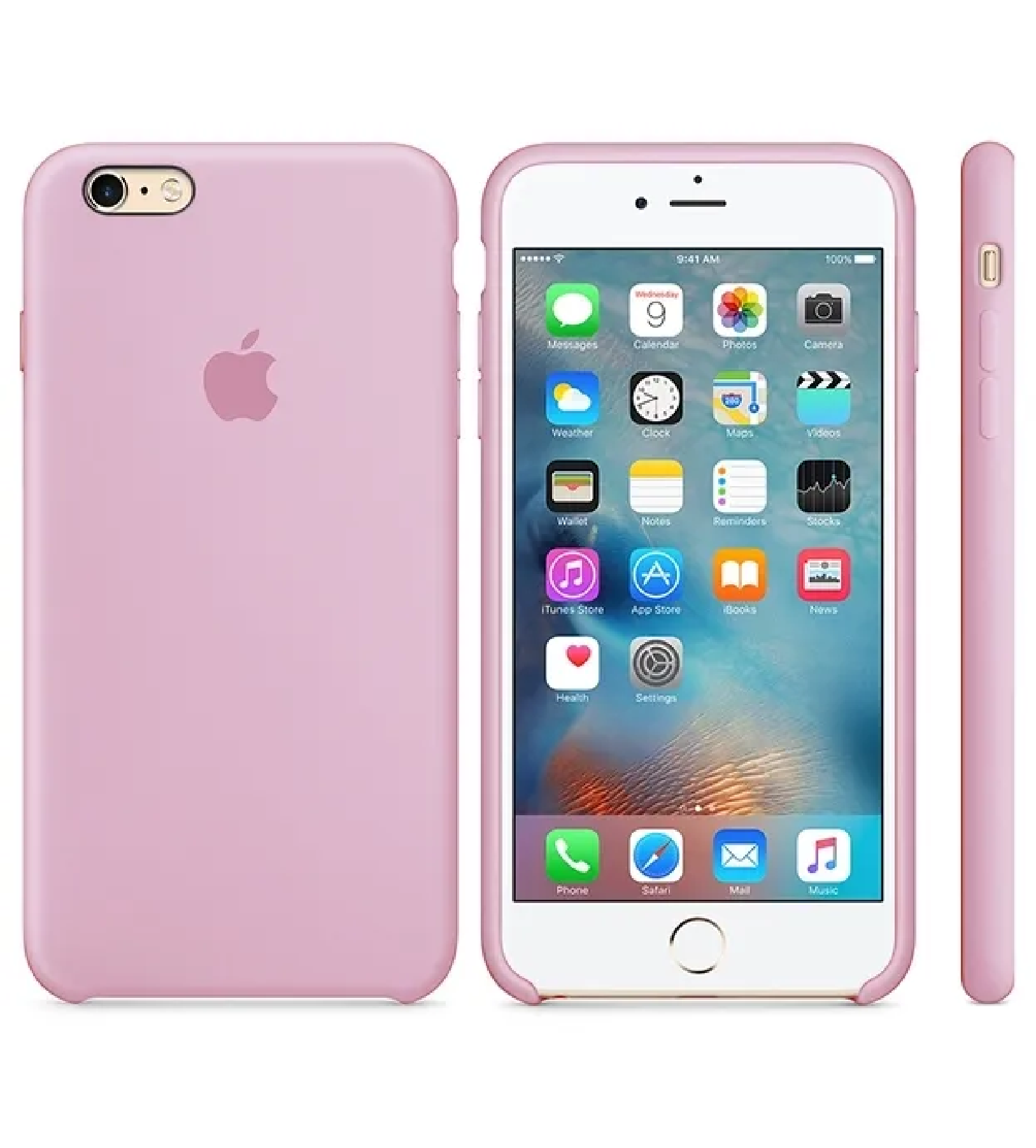 Силиконовый чехол для iPhone 6 Plus/ 6S Plus, Черный