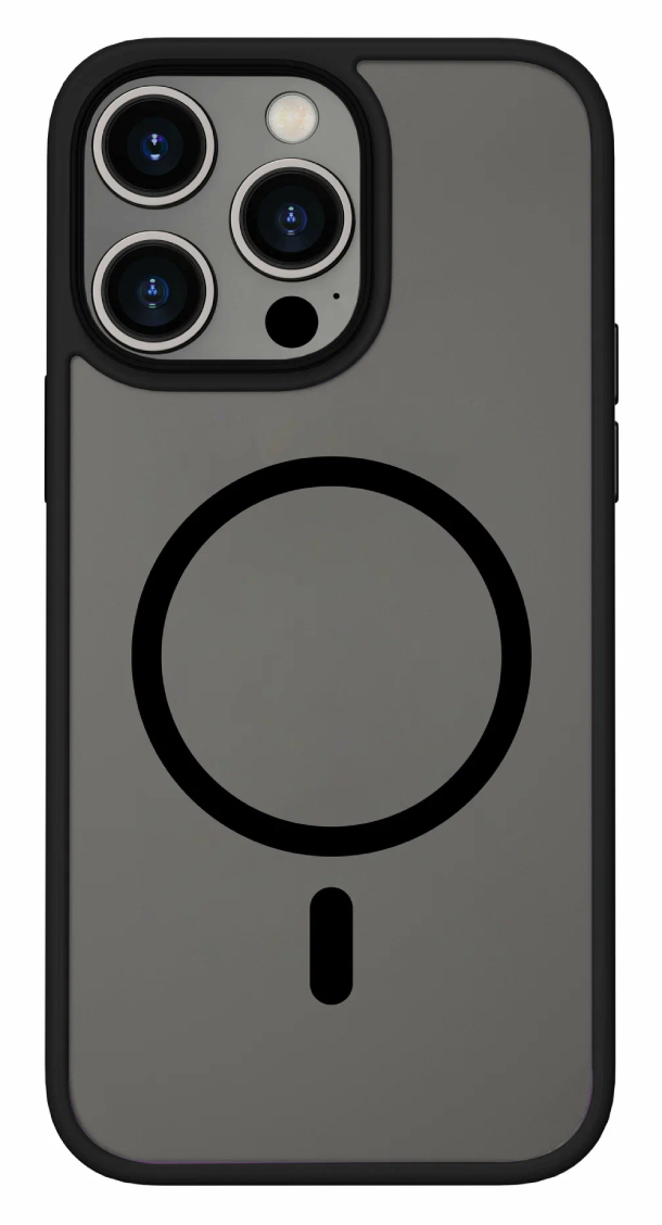Чехол Magic M Luxury Proective Case для iPhone 15 Pro, Черный