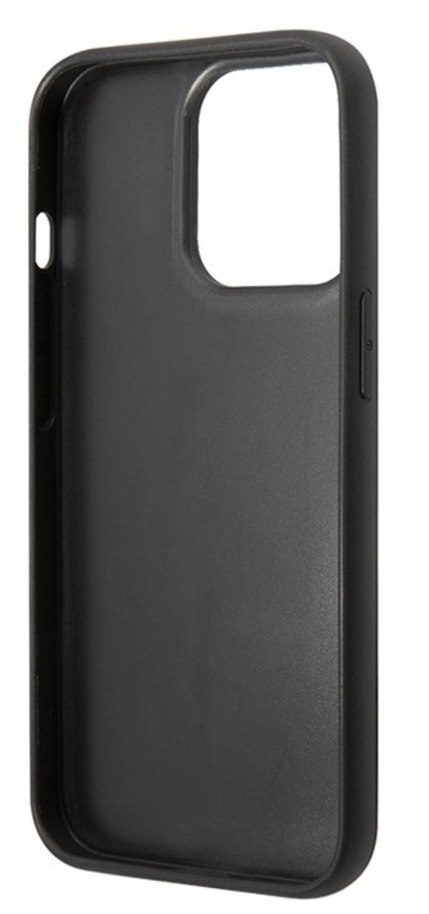 Чехол Lagerfeld для iPhone 15 Pro Max, PU Quilted Logo pattern Hard, Черный