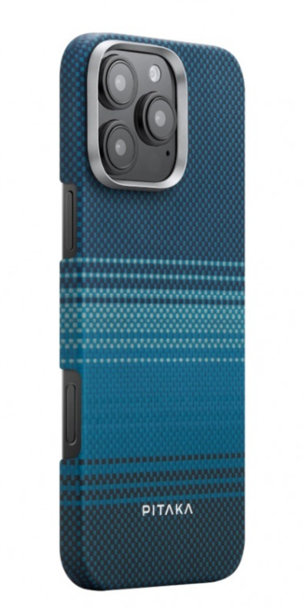 Чехол PITAKA Tactile Woven для iPhone 16 Pro, Восход луны